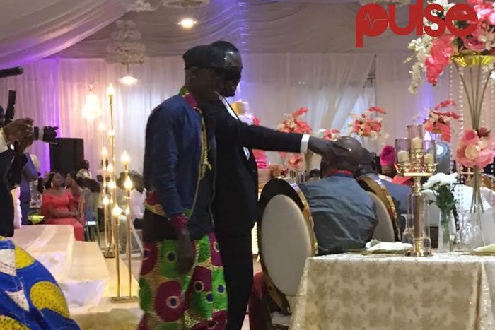 Lil Win, Abraham Attah, and SP Kofi Sarpong attend Stonebwoy’s wedding