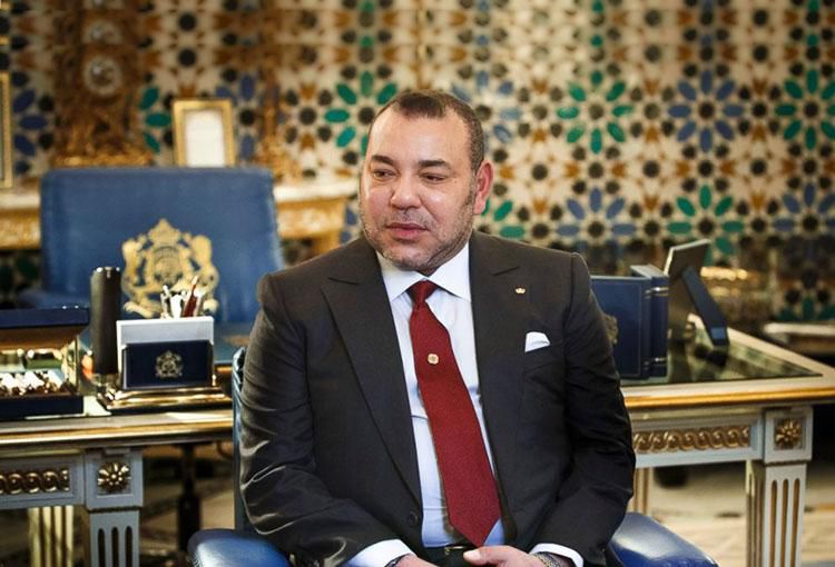 GHANAIaN STUDENTS HONOURED THE MOROCCAN KING