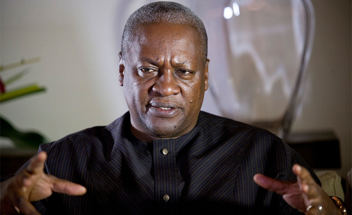 Former president John Mahama