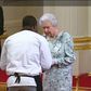 Chef Elijah Amoo Addo and Queen Elizabeth II