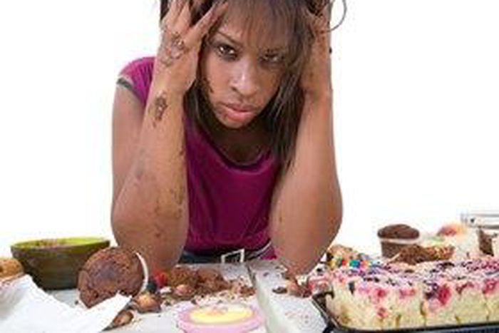 Compulsive eating could cause serious problems.