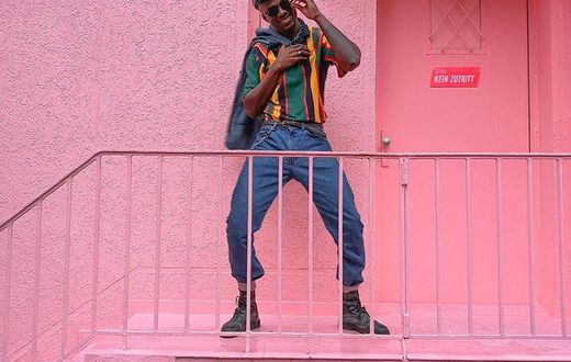 Joey B in "Greetings from Abroad" music video