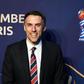 England head coach Phil Neville at Saturday's draw for the 2019 women's World Cup