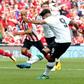 Liverpool's midfielder Roberto Firmino scores from the penalty spot against Athletic Bilbao on August 5, 2017