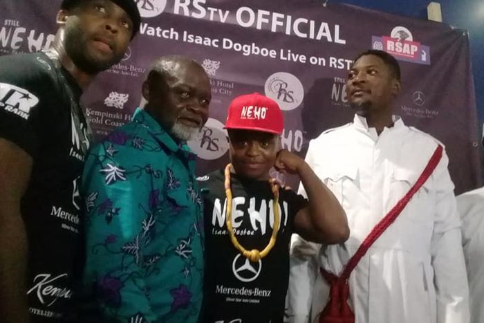 Issac Dogbe arrives in Ghana after title loss
