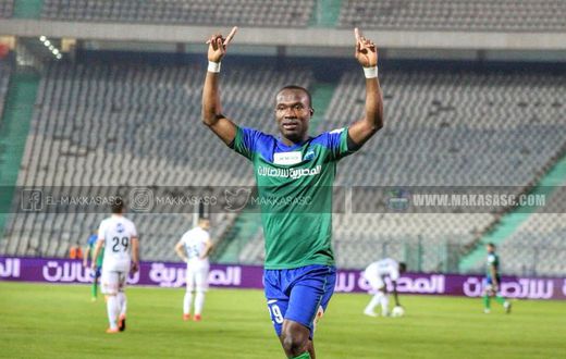John Antwi scored a hat-trick over the weekend to take his goal tally in the Egyptian league to 63
