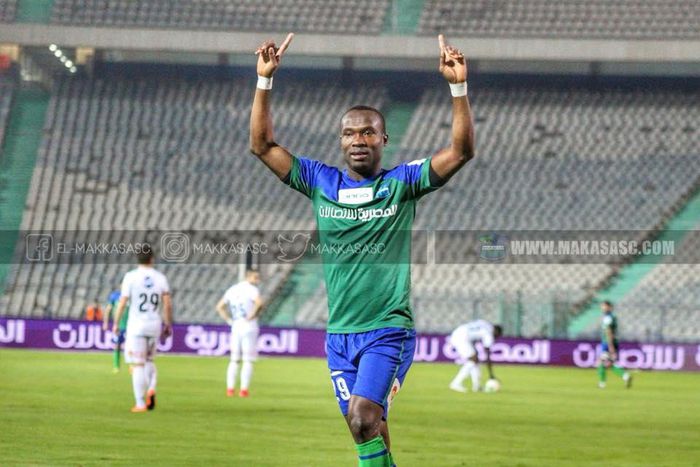 John Antwi scored a hat-trick over the weekend to take his goal tally in the Egyptian league to 63