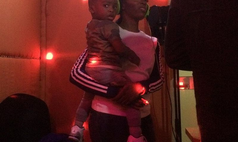 Tiwa Savage and son, Jamil Balogun.