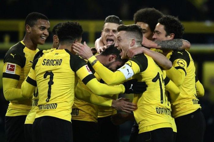 Paco Alcacer sparked Dortmund celebrations against Bremen