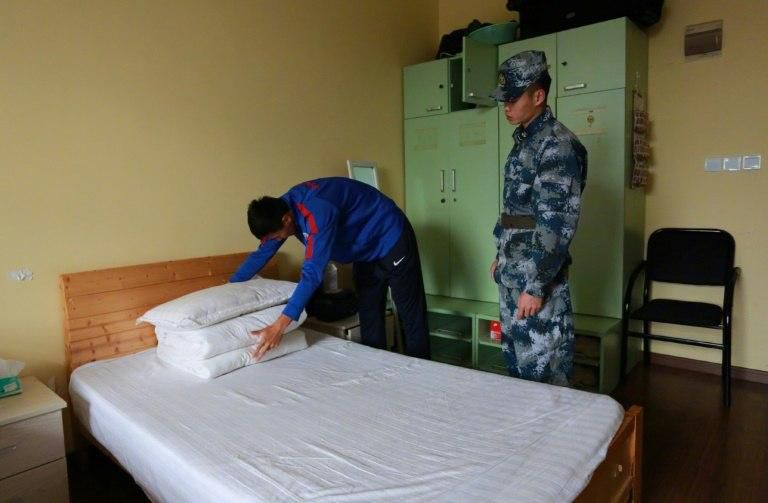 Reports of the military camps have drawn a mixed reaction from fans.