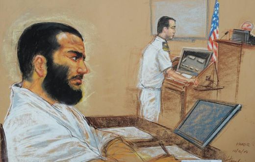 A Canadian judge ruled that the current restrictions on Omar Khadr's (pictured 2008) restrictions on his travel and communications with an older sister who has spoken openly in support of Al-Qaeda are reasonable