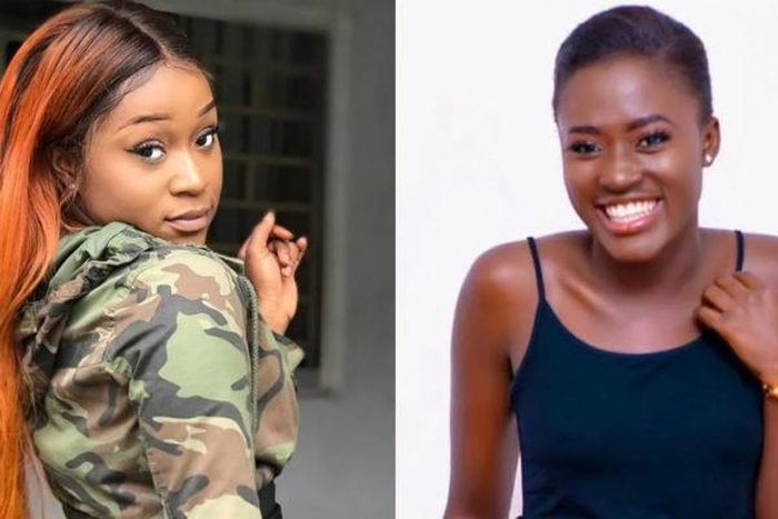 Efia Odo and Fella Makafui