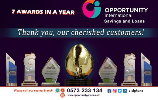 Opportunity International Savings and Loans scoops 7 awards in 2018