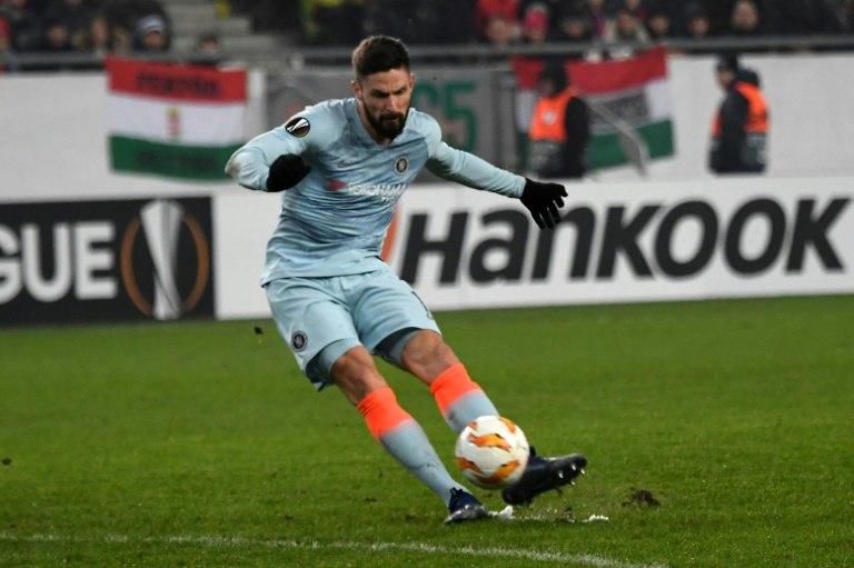 Olivier Giroud impressed with a superb goal from a free kick when called on in Hungary