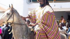 Paramount Chief of Wa enstools Samini as 'King of The Little Rocks'