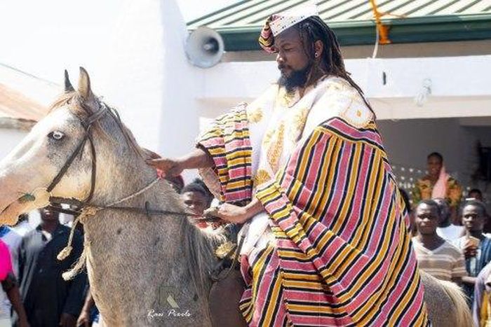 Paramount Chief of Wa enstools Samini as 'King of The Little Rocks'