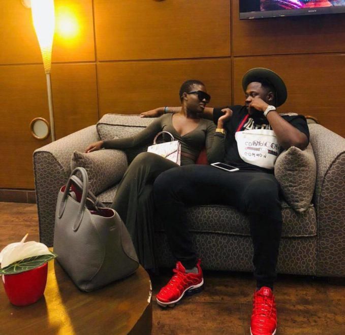 Fella Makafui with her new boyfriend, Medikal