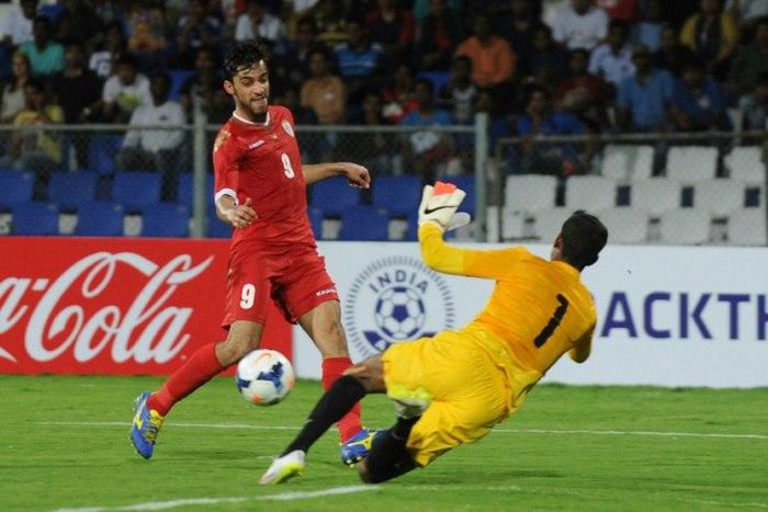 India's anti-doping agency Wednesday revoked the suspension of veteran goalkeeper Subrata Paul, seen here in action for his country in 2015, after the footballer proved he had taken a banned drug unintentionally.