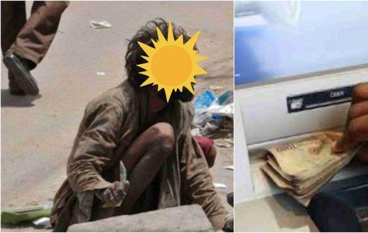 Man runs mad while trying to withdraw cash from ATM