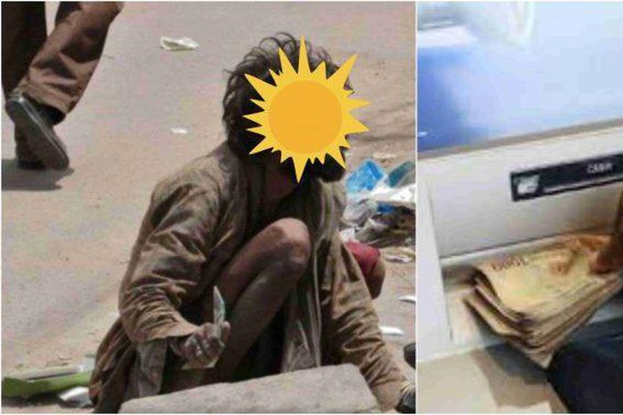 Man runs mad while trying to withdraw cash from ATM