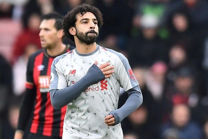 Mohamed Salah scored a hat-trick for Liverpool against Bournemouth