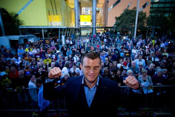 Jeff Horn has been handed the keys to the city of Brisbane after his surprise win over boxing legend Manny Pacquiao