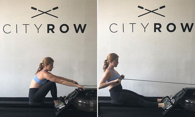 Full body rowing workout