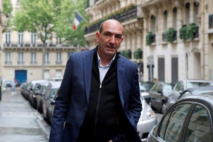 Bastia club president Pierre-Marie Geronimi, seen in May 2017, is also facing charges after he was accused of settling betting debts with company funds