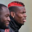 Romelu Lukaku (left) and Paul Pogba (right) were both dropped to the bench for Manchester United's clash with Arsenal on Wednesday