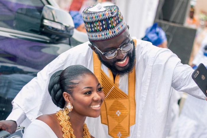 Salma Munim and Kofi Asamoah