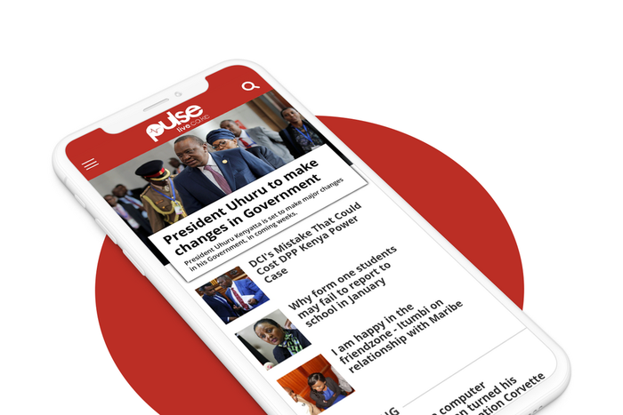 Pulse website design - Phone