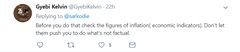 Sarkodie Twitter comment
