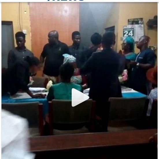 Bride refused to kiss groom