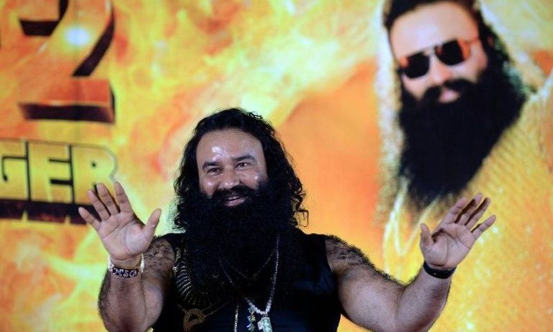 Singh was dubbed the 'guru in bling' for his flamboyant wardrobe