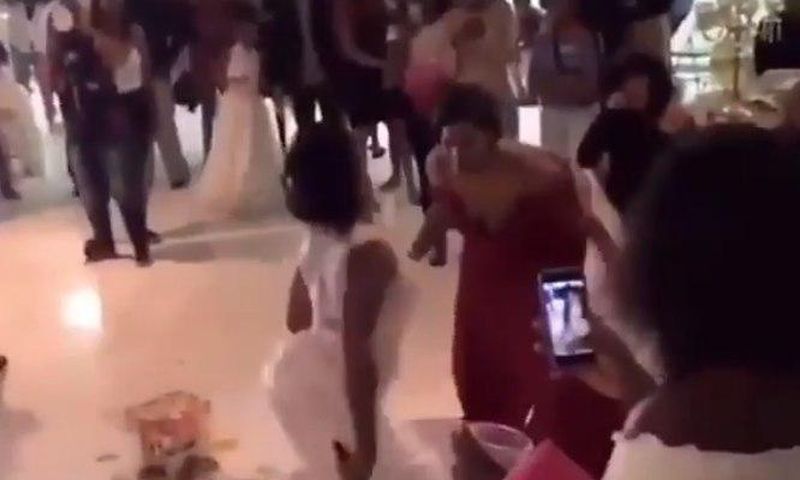 Twerking bride
