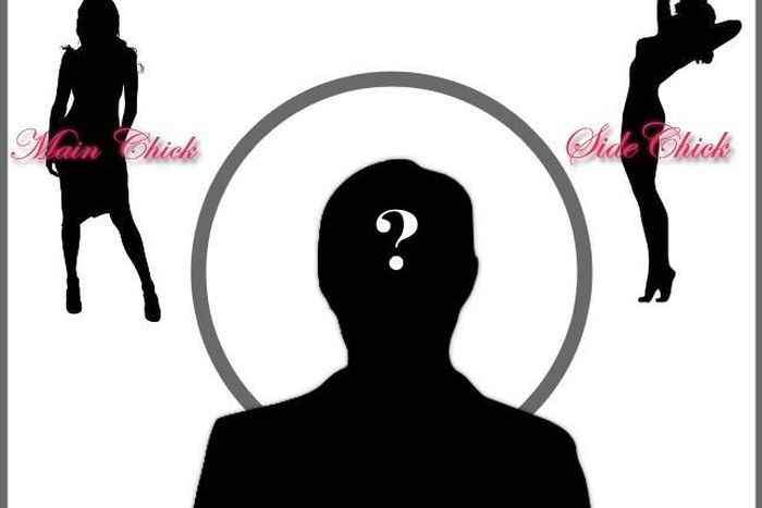 Illustration of side chick vs main chick (360nobs)