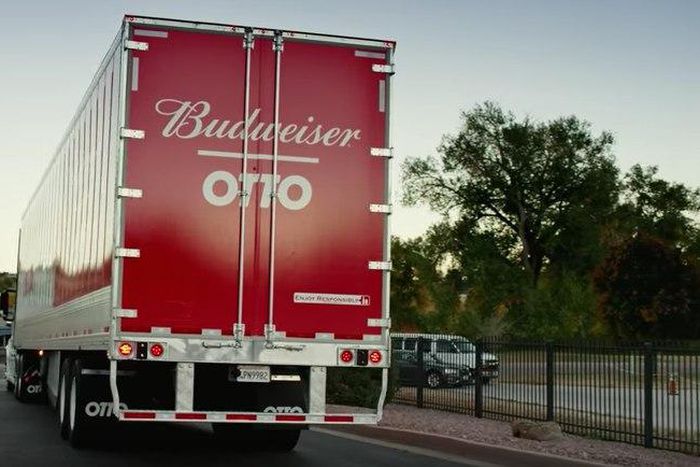 OCTOBER 2016: Otto's self-driving truck drives 120 miles from Fort Collins, Colorado at 1 a.m. to Colorado Springs. The truck delivers 2,000 cases of Budweiser beer.