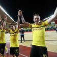 Dortmund celebrated first place before thoughts turned to possible reunions with an old friend