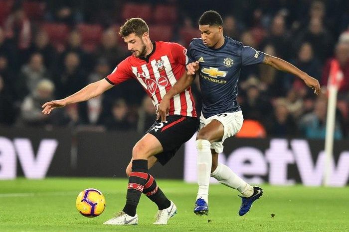 Jose Mourinho praised the attitude of Marcus Rashford (right) in the 2-2 draw at Southampton