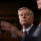 US Senator Lindsey Graham, pictured at a November 2018 news conference at the US Capitol, said he would urge President Donald Trump to 'reconsider' his planned Syria pullout