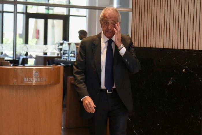 River Plate president Rodolfo D'Onofrio says his Boca Juniors counterpart Daniel Angelici has gone back on his word