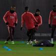 Dembele returned to full training with the Barca squad on Monday