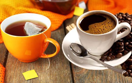 Tea and coffee