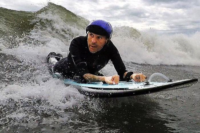 Paralyzed Surfer