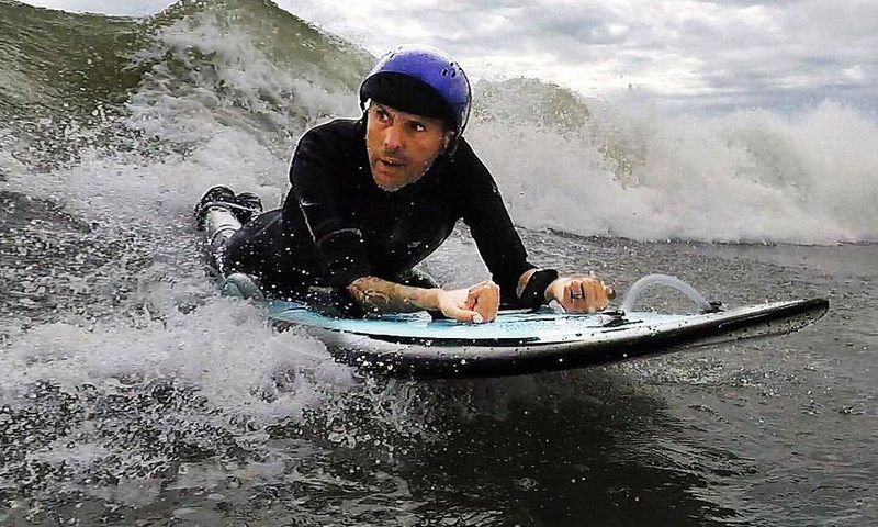 Paralyzed Surfer