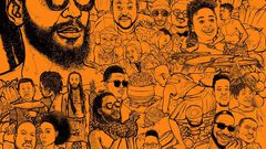 "Orange Card: Fruitopian Raps" album by Wanlov the Kubolor