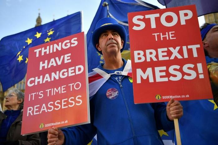 Anti-Brexit demonstrator Steve Bray and his supporters are stepping up their protests ahead of next week's parliament vote on a withdrawal deal