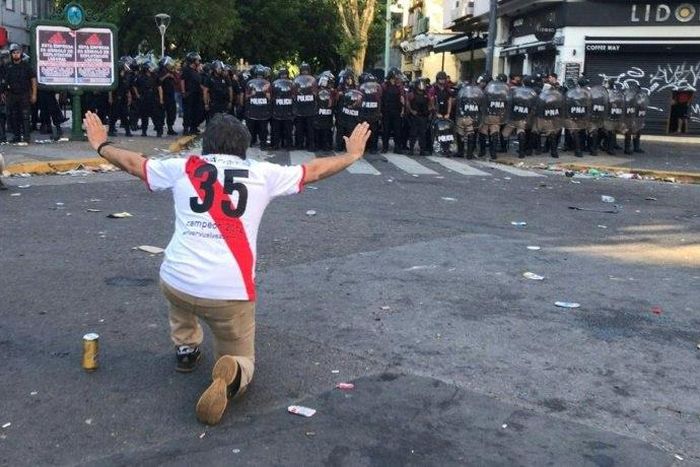 The Copa Libertodres final was supposed to be played at River Plate's Monumental stadium in Buenos Aires, but fan violence scuppered that
