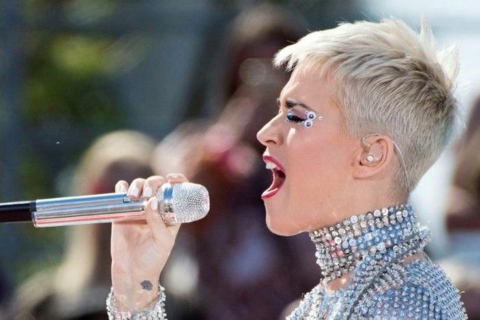 Singer Katy Perry -- shown here in June -- will serve as host of the awards, which traditionally have been more closely watched for off-the-wall incidents than for news of the winners