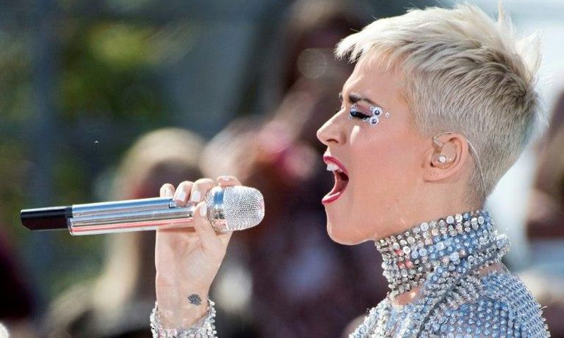 Singer Katy Perry -- shown here in June -- will serve as host of the awards, which traditionally have been more closely watched for off-the-wall incidents than for news of the winners